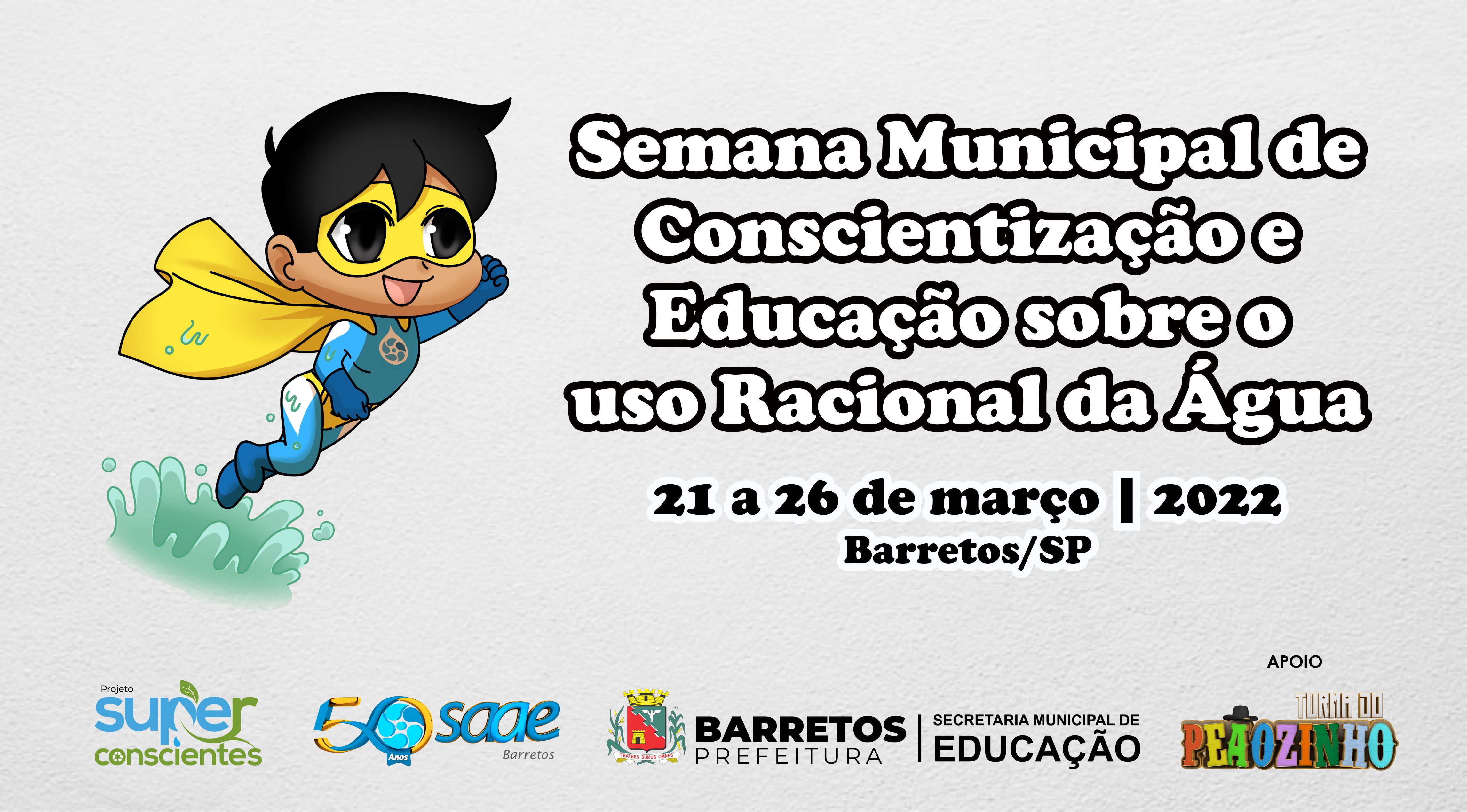 SAAE Barretos e Secretaria de Educação promovem Semana Municipal de Conscientização e Educação sobre o Uso Racional da Água
